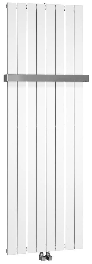 Designradiator 60x180cm 1205W wit midden aansluiting Colonna