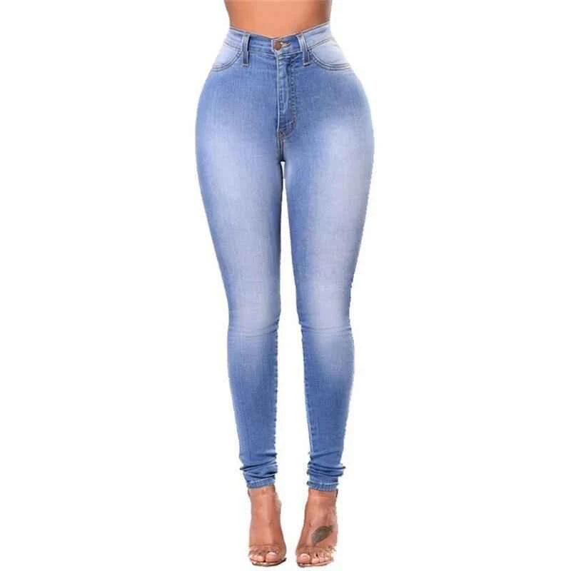 Jeans Blauw – Jasmijn Shaping – Hoge Taille
