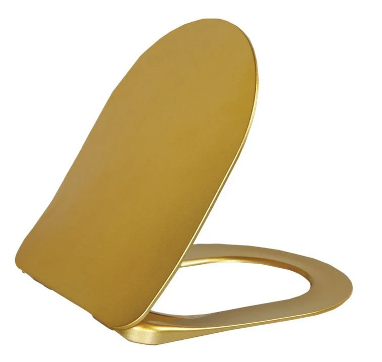 Toiletzitting Paula Slim Soft Close Goud Toiletzitting Paula Slim Soft Close Goud