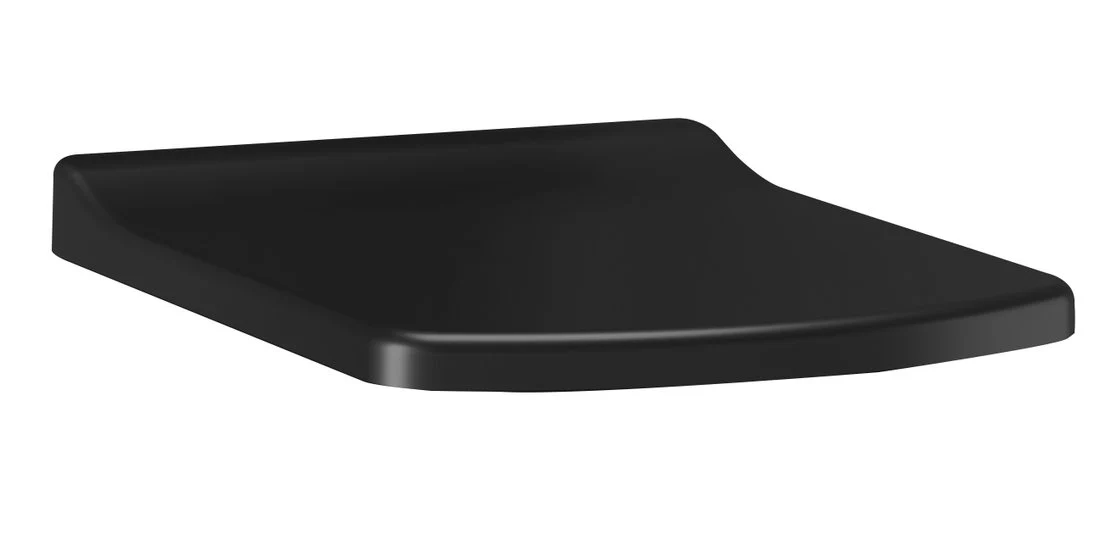 Toiletzitting Lara Slim Soft Close Softclose, Zwart Toiletzitting Lara Slim Soft Close Softclose, Zwart