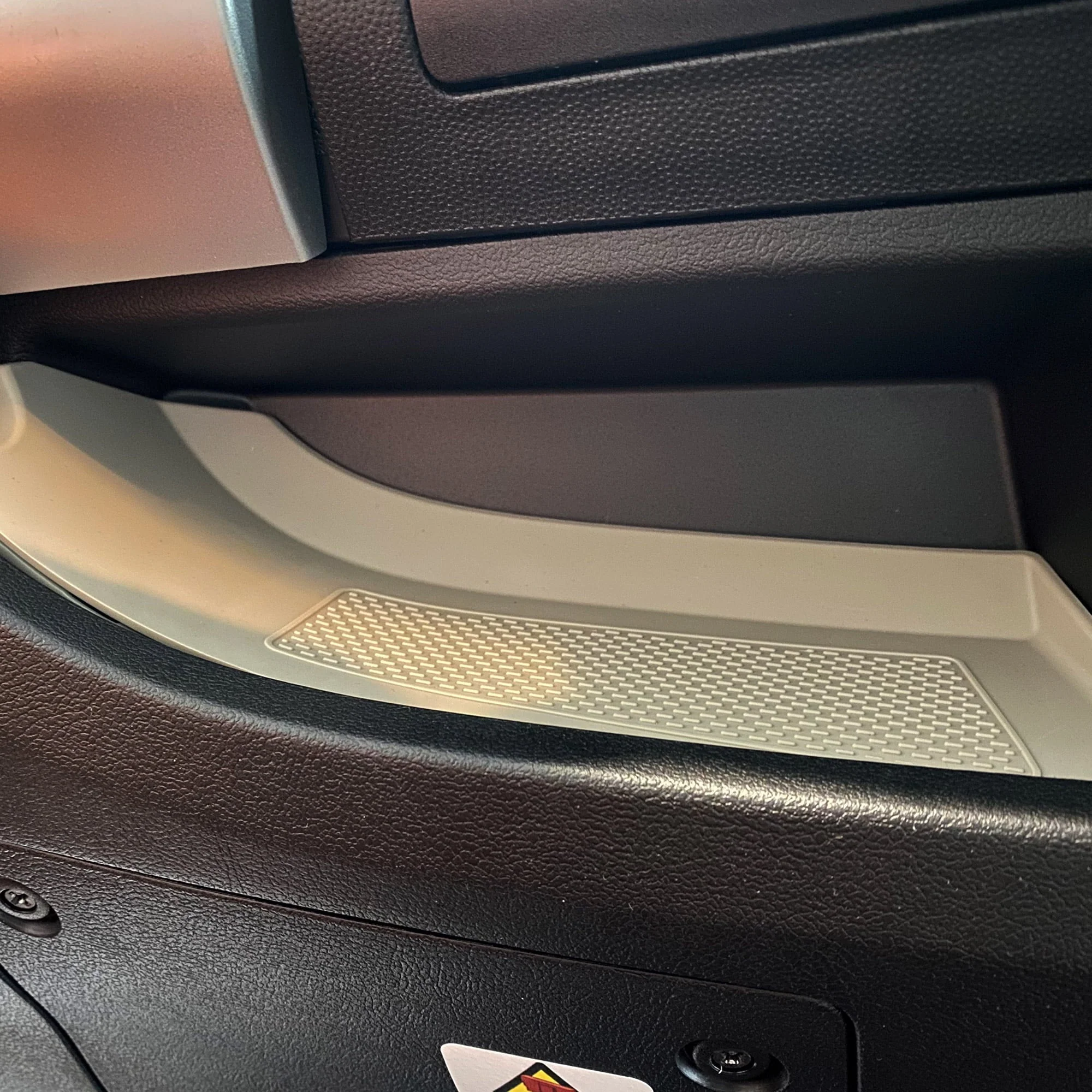 Citroën Jumper Onderste Dashboard Rubberen Inzetstukken/matten Lichtgrijs LHD