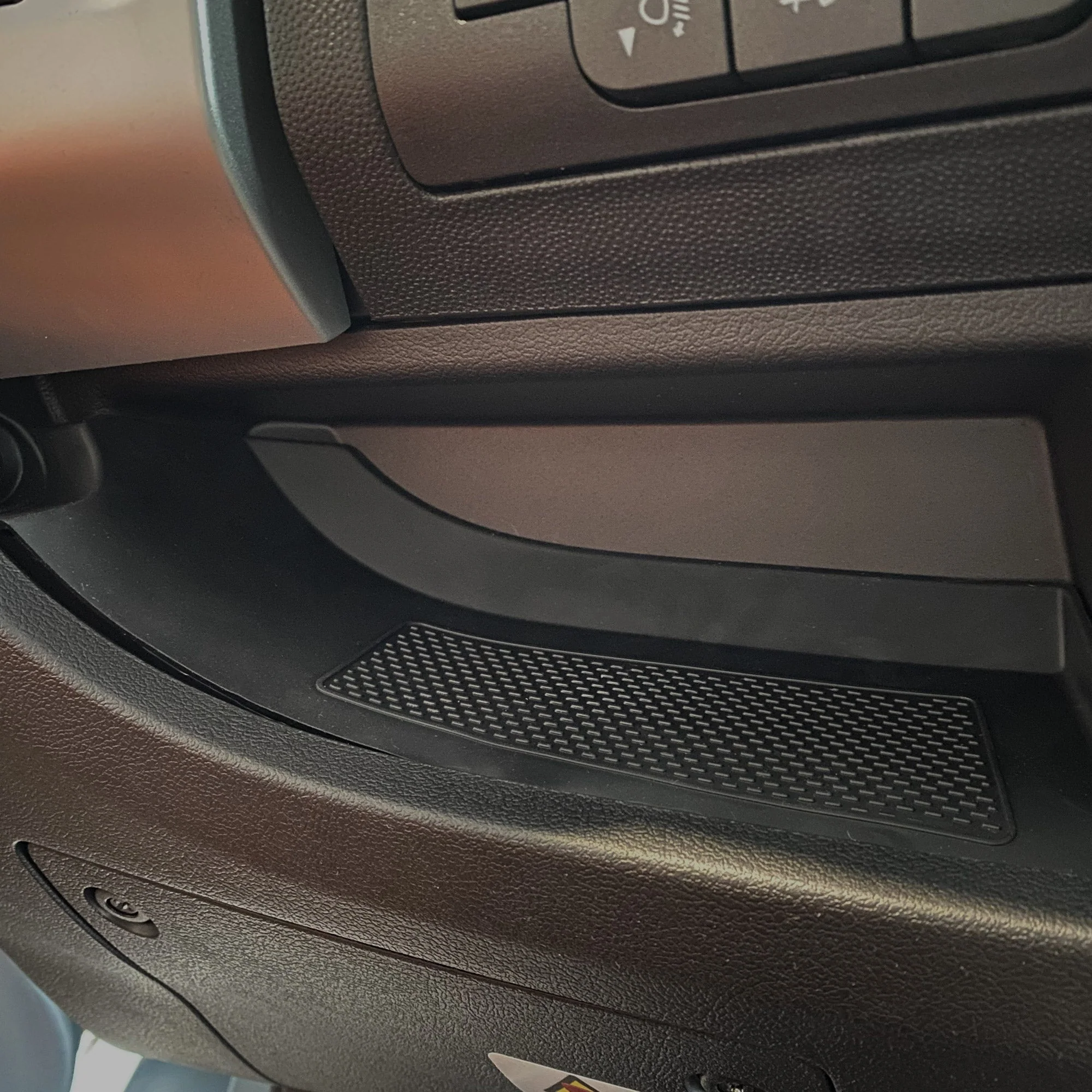 Citroën Jumper Onderste Dashboard Rubberen Inzetstukken/Matten Zwart LHD