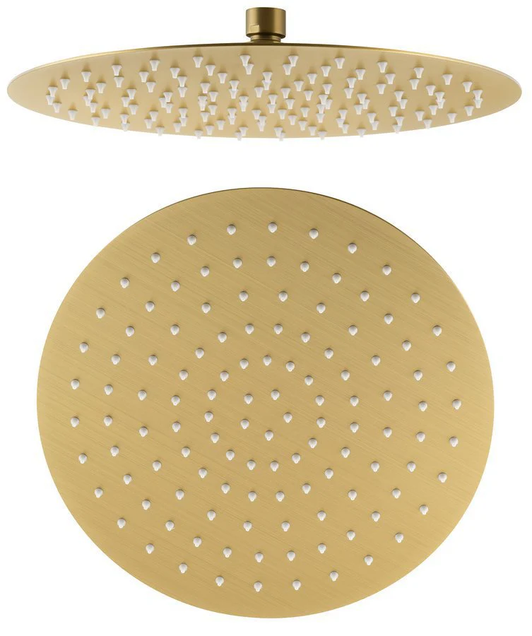 Sapho SLIM Hoofddouche Ø 300 mm Mat Goud