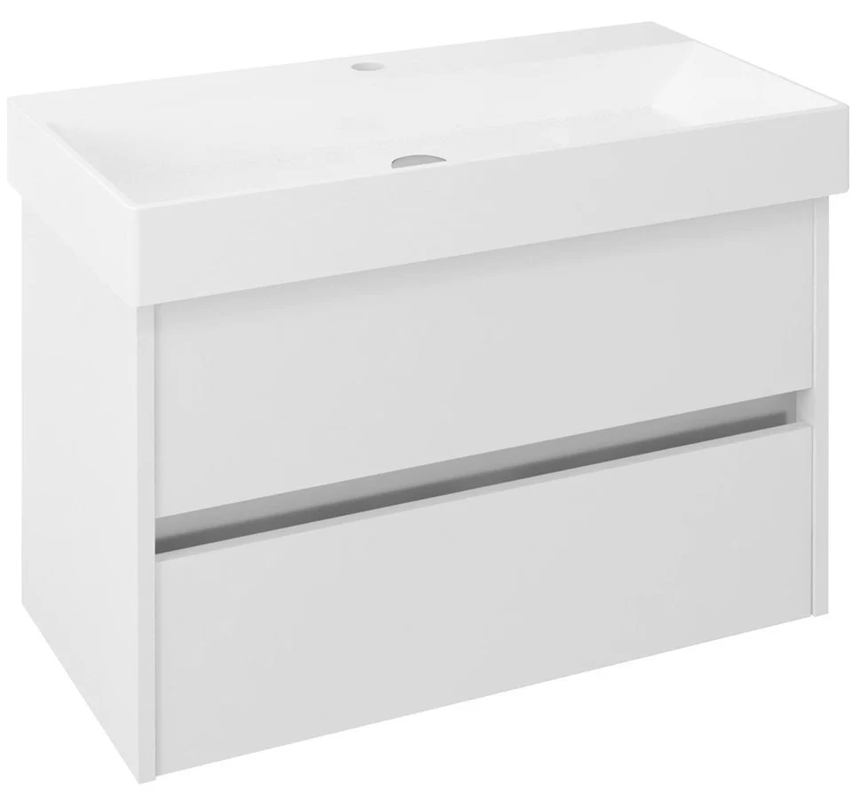 Sapho Nirona Badmeubel 80x45x50 Cm Wit Sapho Nirona Badmeubel 80x45x50 Cm Wit