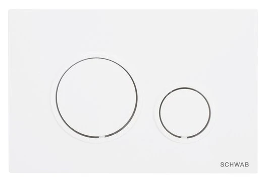SCHWAB VELA drukplaat 247×165 mm Glans Wit