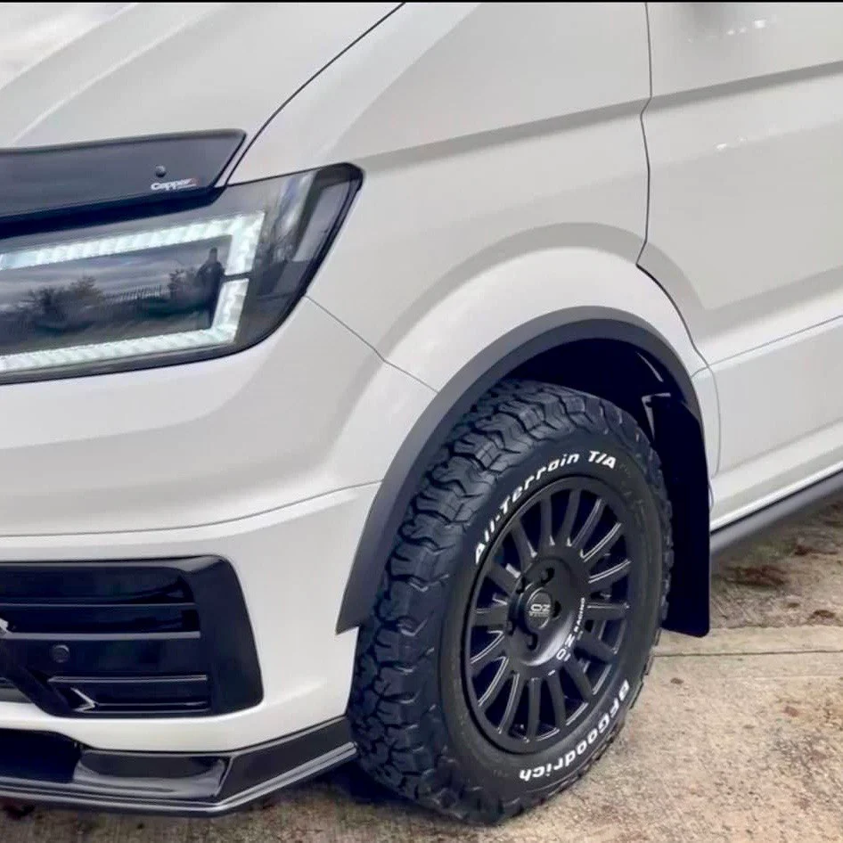 Voor VW Nieuwe Crafter / MAN TGE Wielkastranden – Grijze Primer 4-delige Styling Kit | Van-X