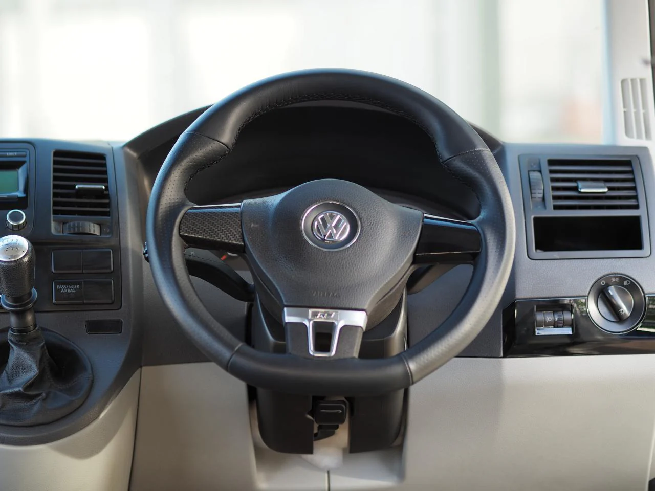 Voor VW T5.1 Transporter Premium lederen stuurwiel vervanging upgrade