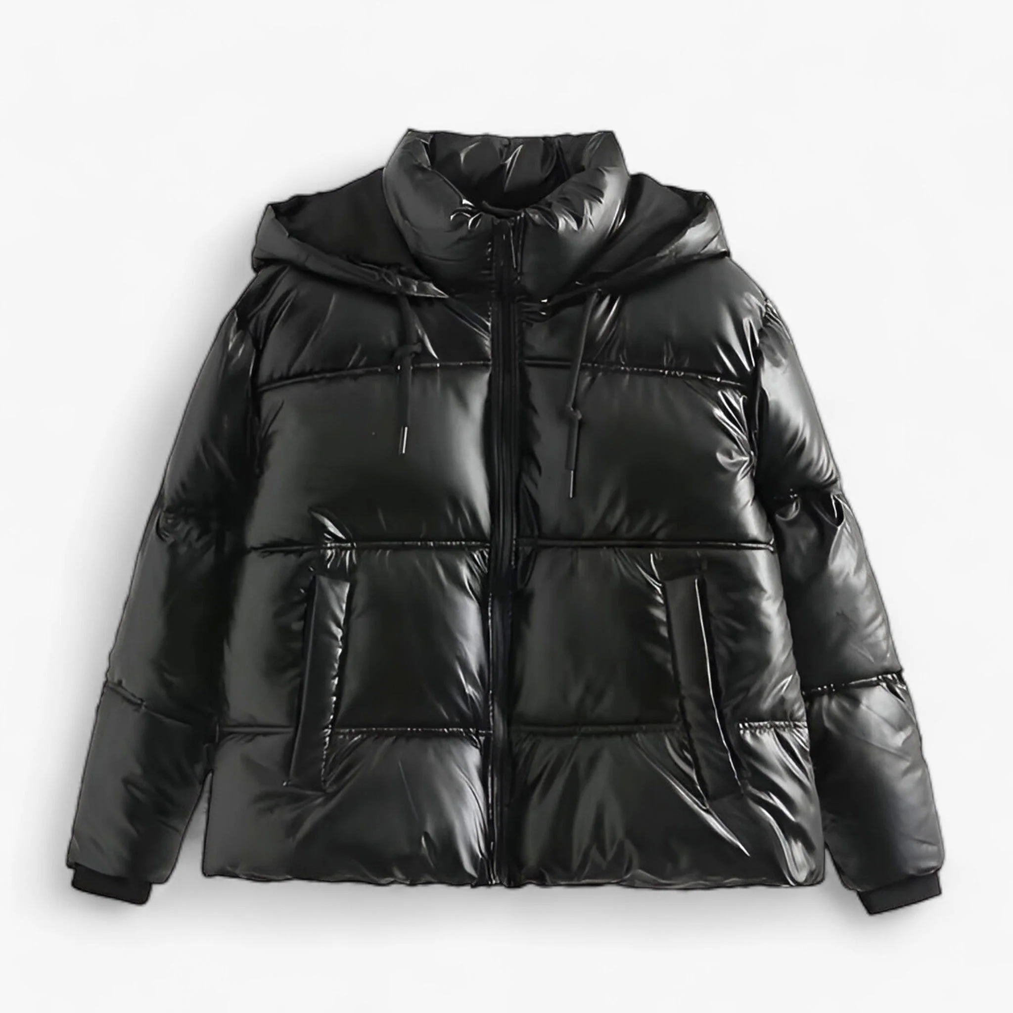 Cap Dames Zwart – Elegante Anorak met Capuchon
