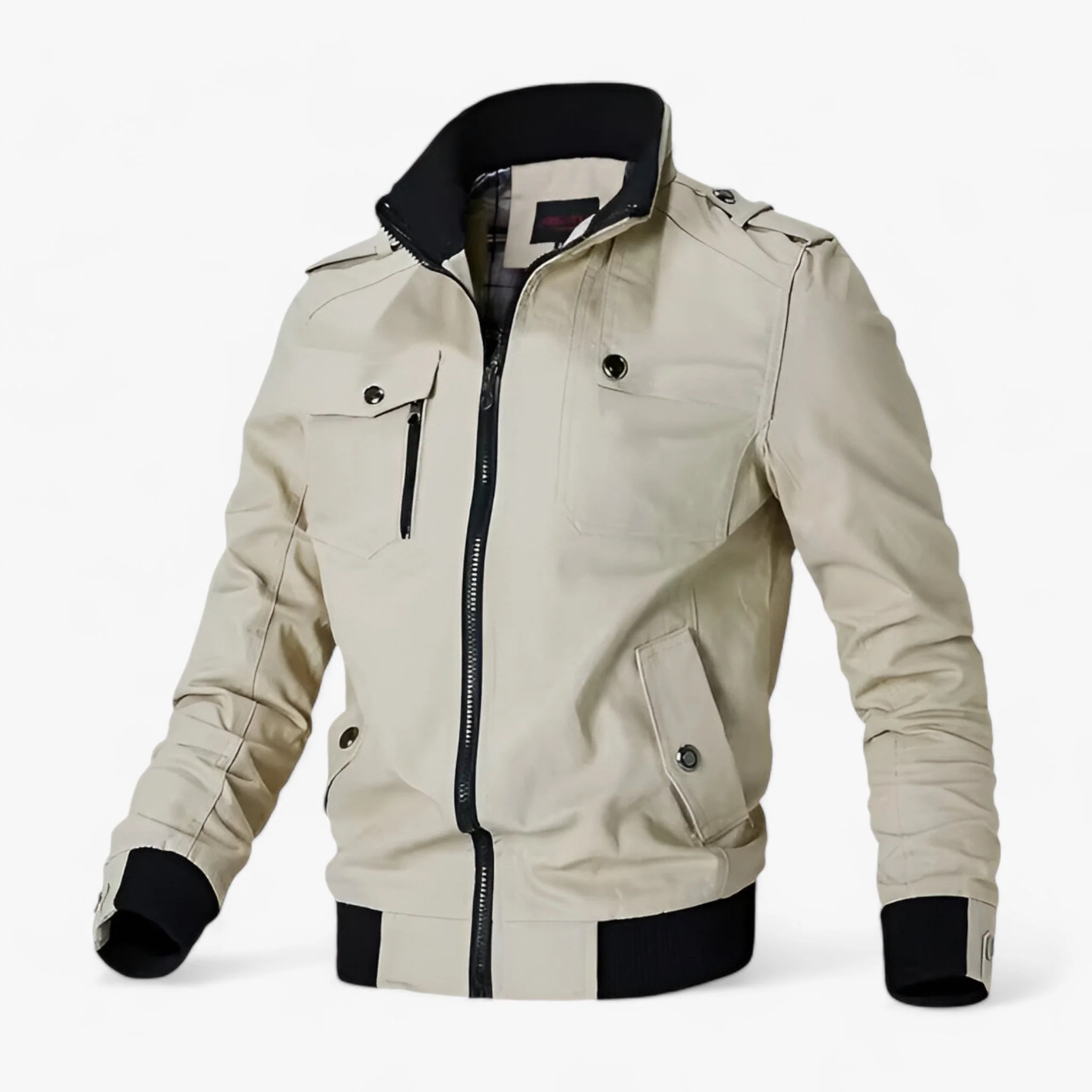 Jack Heren – Bomberjack voor – Aangepaste Stijl