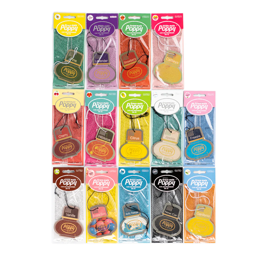 Poppy Geurhangers – 20 Verschillende Geuren