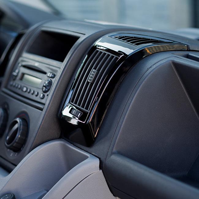 Dashboardontluchter (zwart) voor Fiat Ducato, Peugeot Boxer en Citroen Jumper - Afbeelding 3