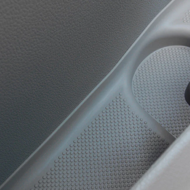 Voor VW T6 Camper Transporter Rubberen Deurvak Inzetstukken – Grijze Mattenset, Direct Fit
