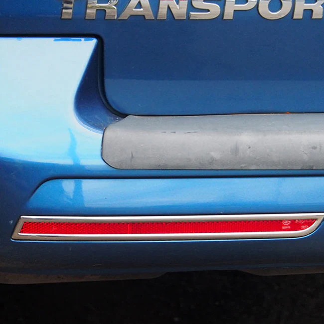 Voor VW T5.1 Transporter Achterbumper Reflector Sierlijsten – Chroom Styling Upgrade | Van-X