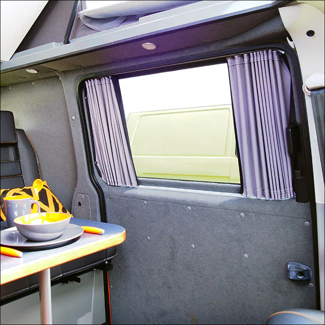 Fiat Ducato Premium 2 x Zijgordijnen Van-X - Afbeelding 2