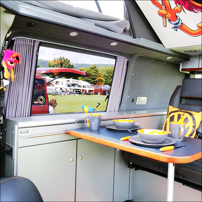 Ford Transit Custom Premium 2 x zijgordijnen Van-X