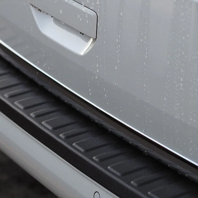 Achterklepbumperbeschermer voor VW T6.1 Transporter Multivan – Zwart kunststof | Van-X