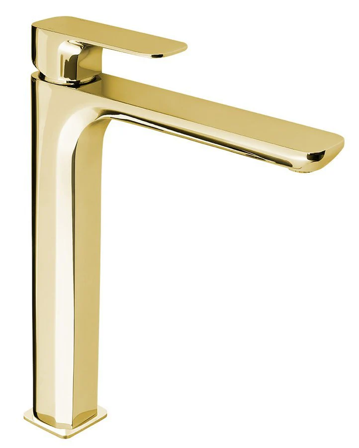 Hoge Wastafelkraan Spy, Glans Goud