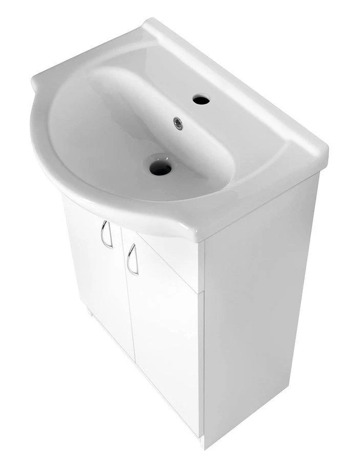Staand badmeubel Simplex Eco 60×83,5×30,7 met twee deuren Staand badmeubel Simplex Eco 60×83,5×30,7 met twee deuren