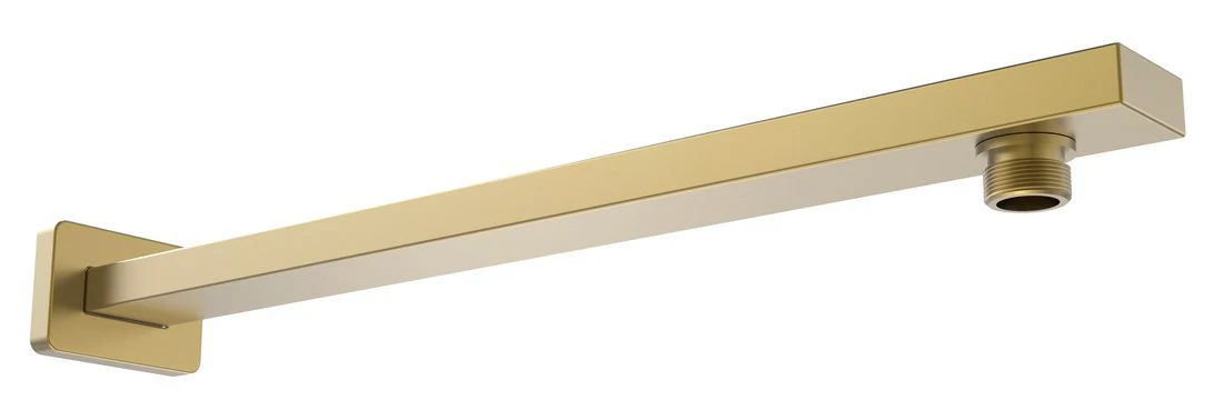Sapho Lage vierkante douchearm 380 mm Mat Goud