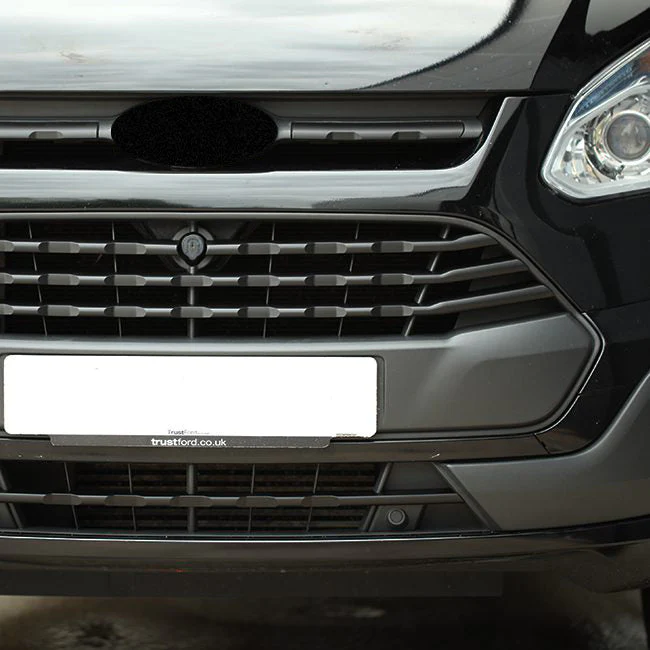 Voor Ford Transit Custom Matte Black Front Grille Trims (7 stuks) – MK1 (2012-2018) – Klaar om te monteren