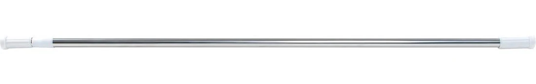 Aqualine Telescopische Douchegordijnstang Recht 110-200 cm RVS Chroom