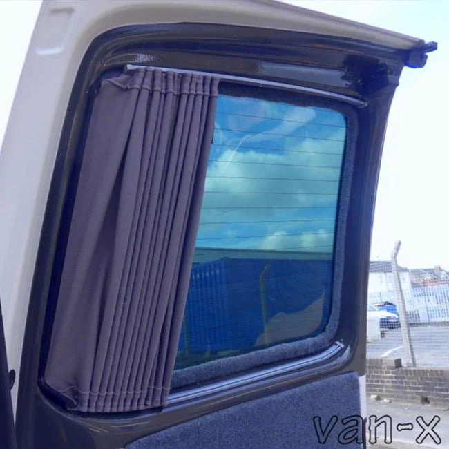 Voor Ford Transit MK7 camper 1 x Barndoor Window verduisteringsgordijnen en rails Van-X Voor Ford Transit MK7 camper 1 x Barndoor Window verduisteringsgordijnen en rails Van-X