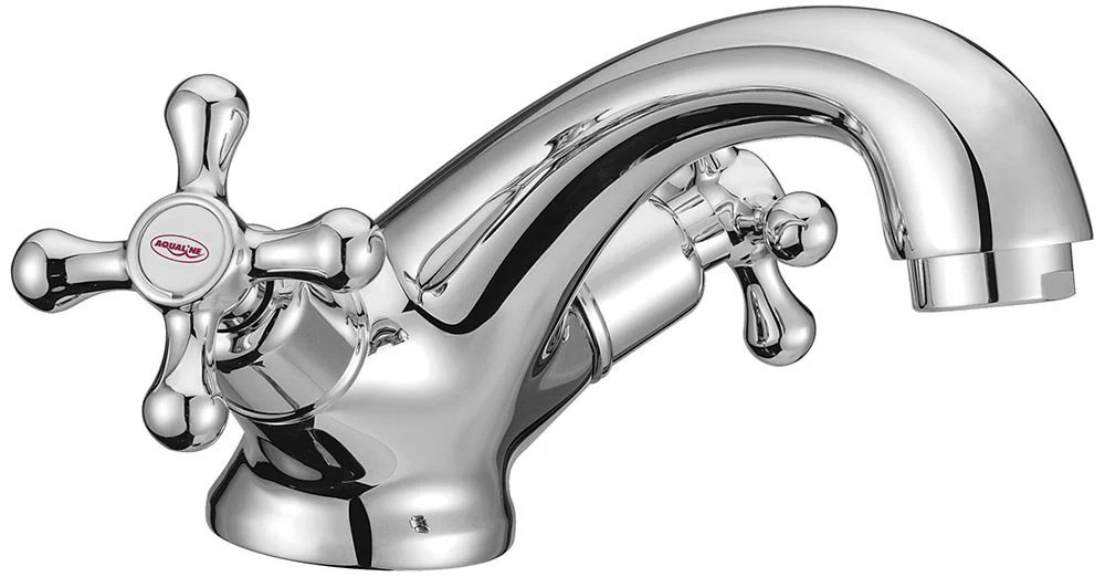Aqualine Victoria Inbouw Wastafelkraan Chroom