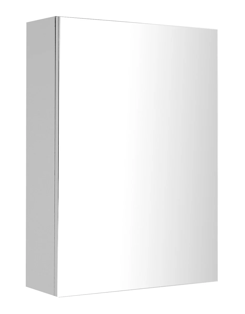 Aqualine Vega Spiegelkast 40x70x18 cm MDF Gelamineerd Wit Aqualine Vega Spiegelkast 40x70x18 cm MDF Gelamineerd Wit