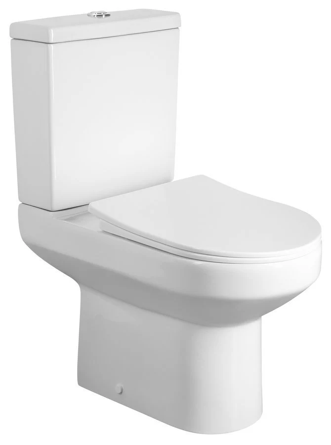 Vermet Staand Toiletpot 38,0×63,5 cm Keramiek Wit