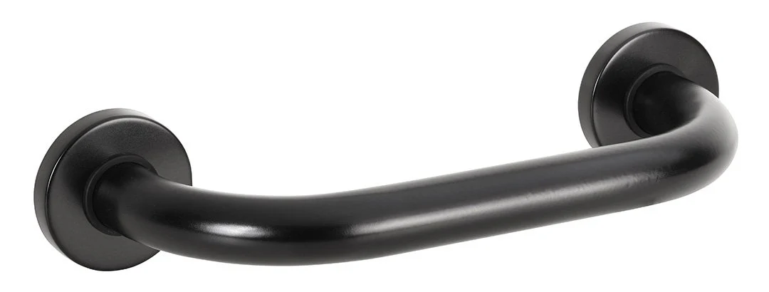 Sapho Handicap Wandbeugel 30 Cm Zwart Staal
